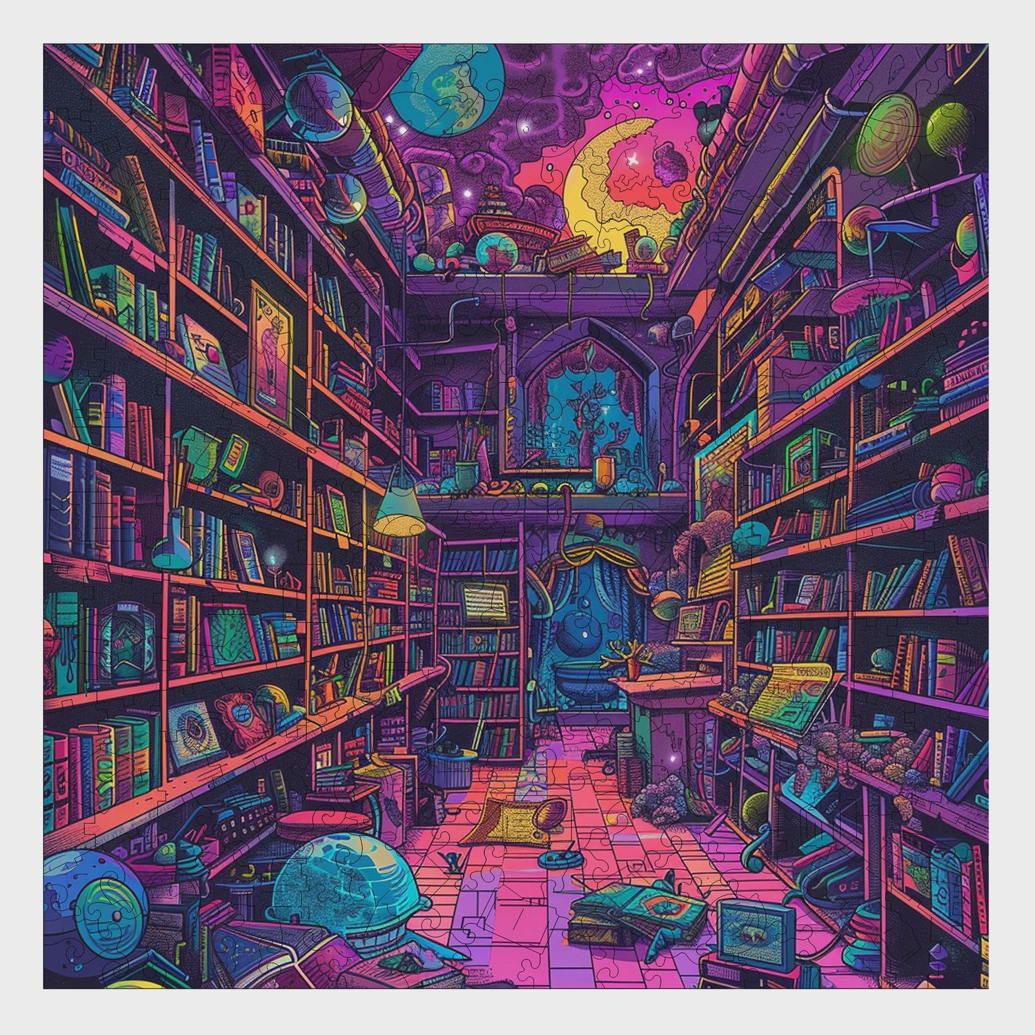 Chaos Chronicles Wooden Jigsaw Puzzle