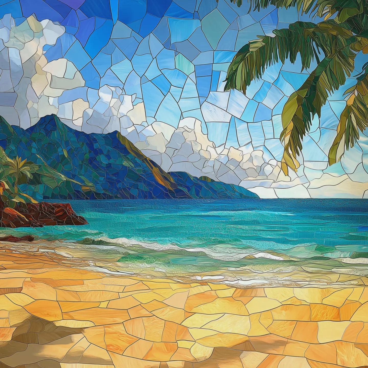 Pieces of Paradise Jigsaw Puzzle
