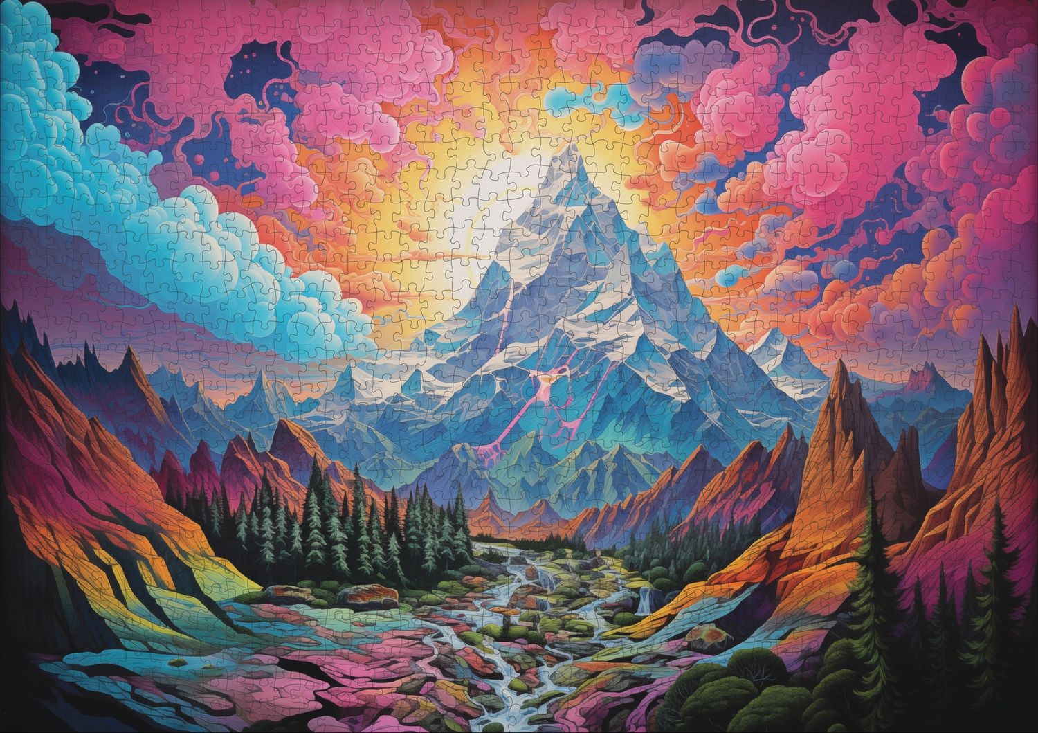 Rocky Ridges Jigsaw Puzzle