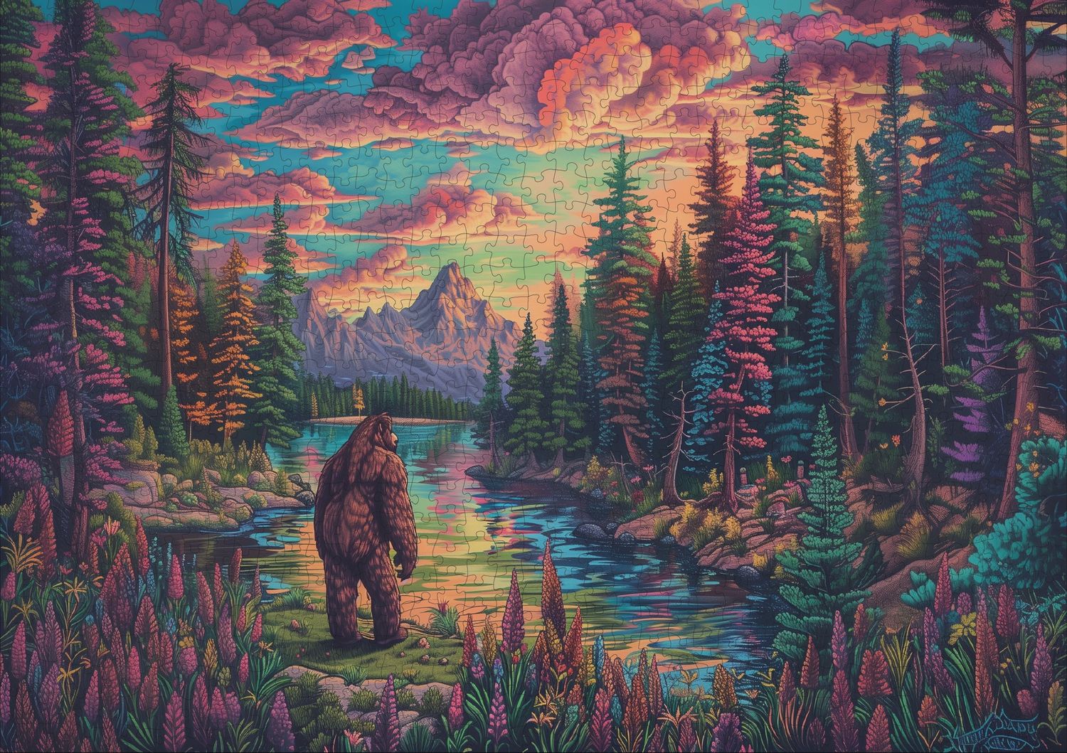 Forest Fable Jigsaw Puzzle