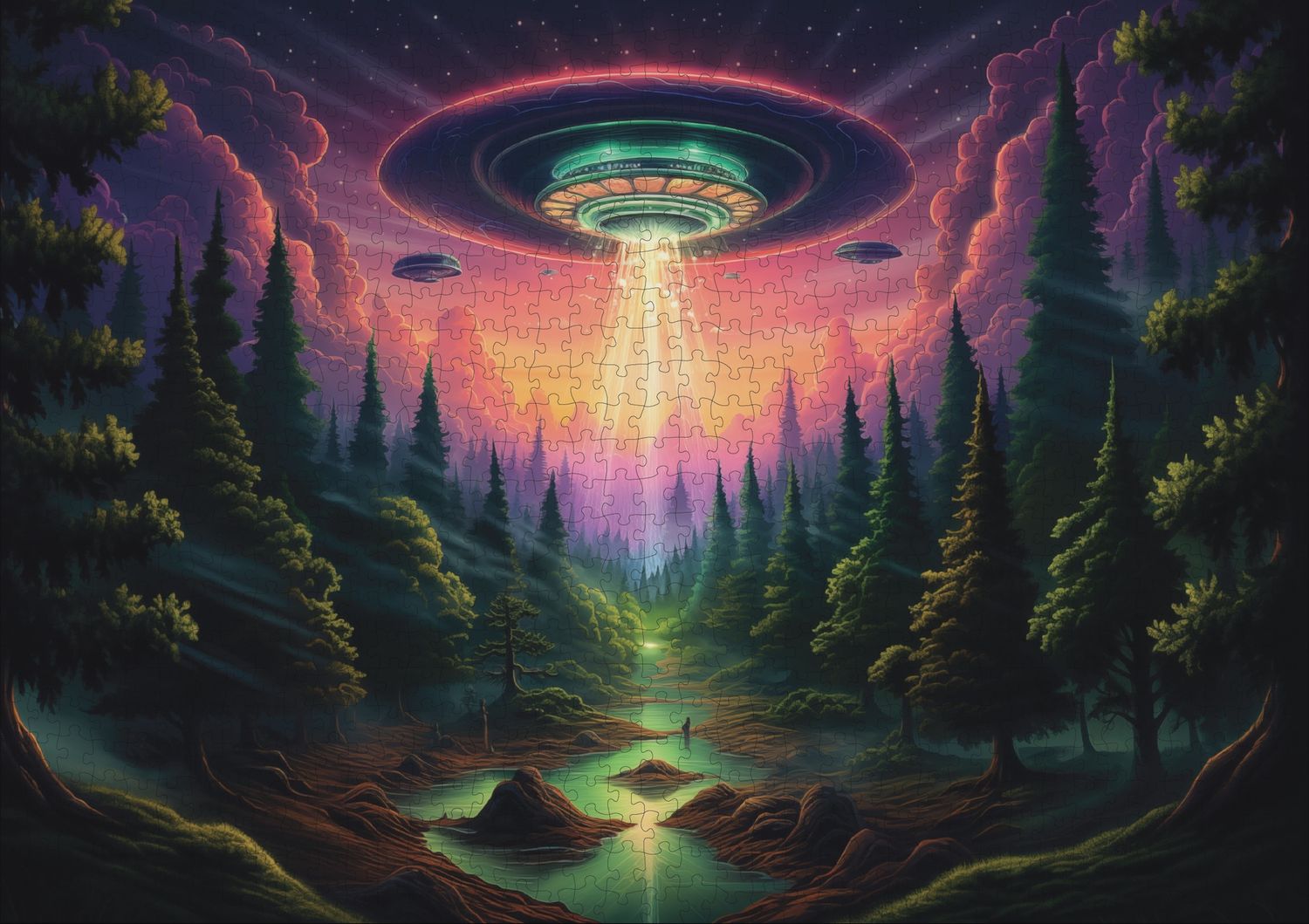 Earthly Encounters Jigsaw Puzzle