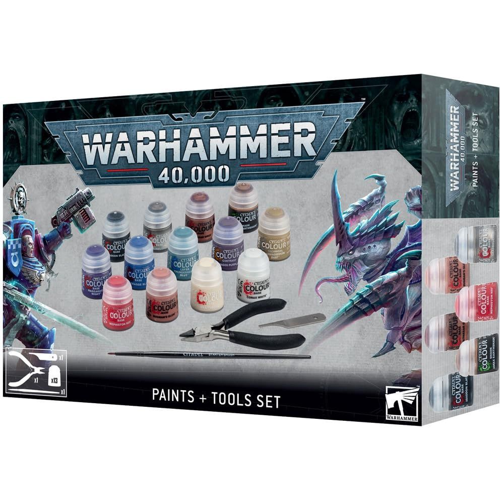 40K PAINTS + TOOLS