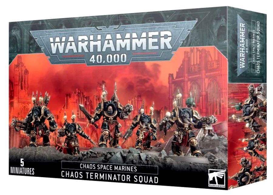 Chaos Space Marines: Terminator Squad