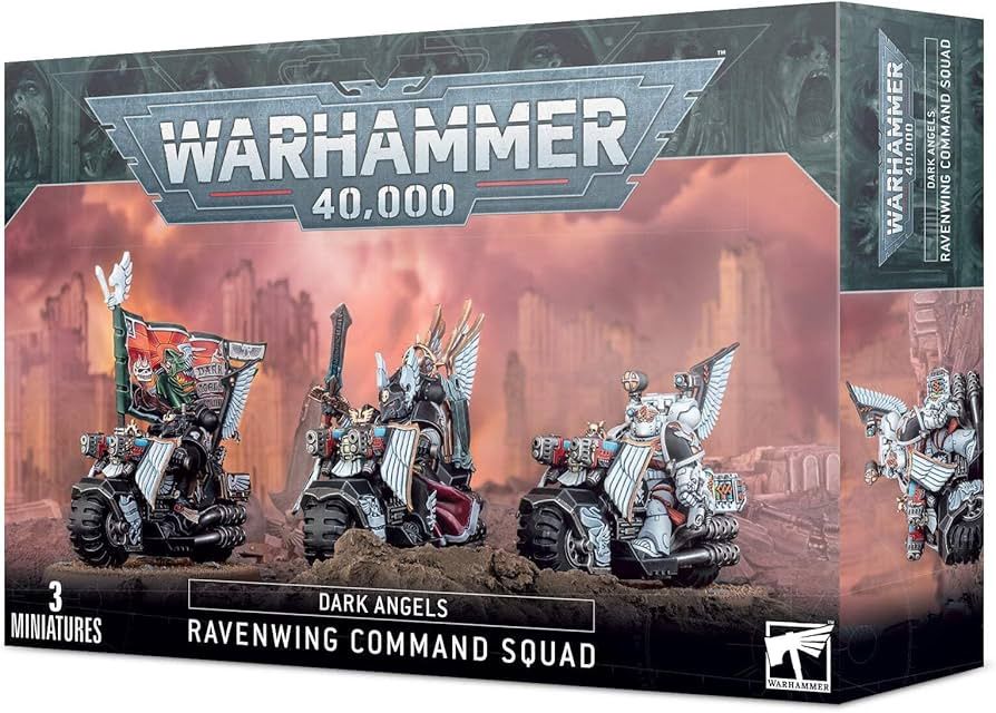 DARK ANGELS RAVENWING COMMANDO SQUAD