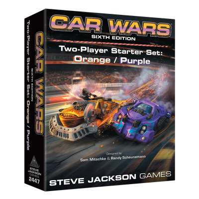 Car Wars Two-Player Starter Set Orange/Purple