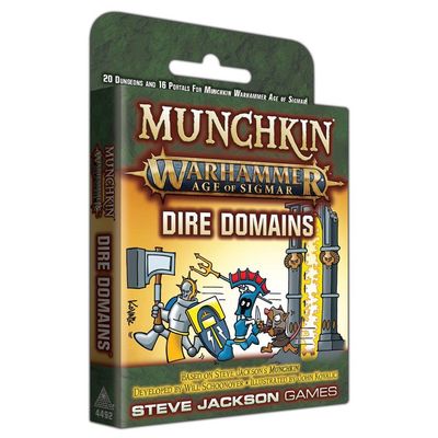 Munchkin Warhammer AoS Dire Domains Card Game Expansion