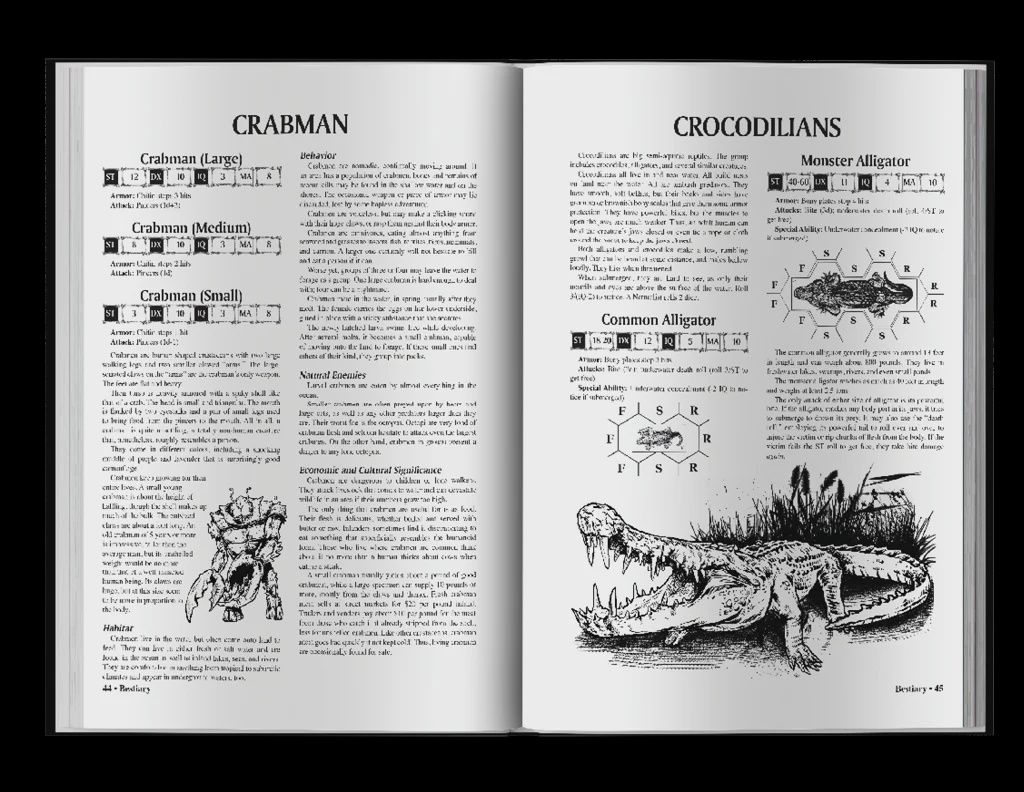 The Fantasy Trip Bestiary
