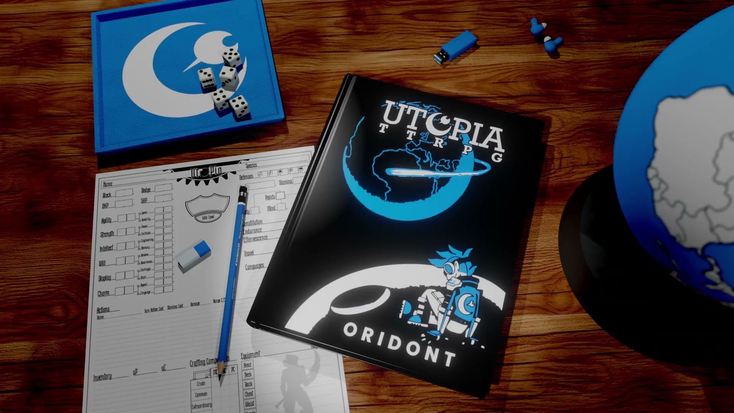 PNW LOCAL! Utopia TTRPG