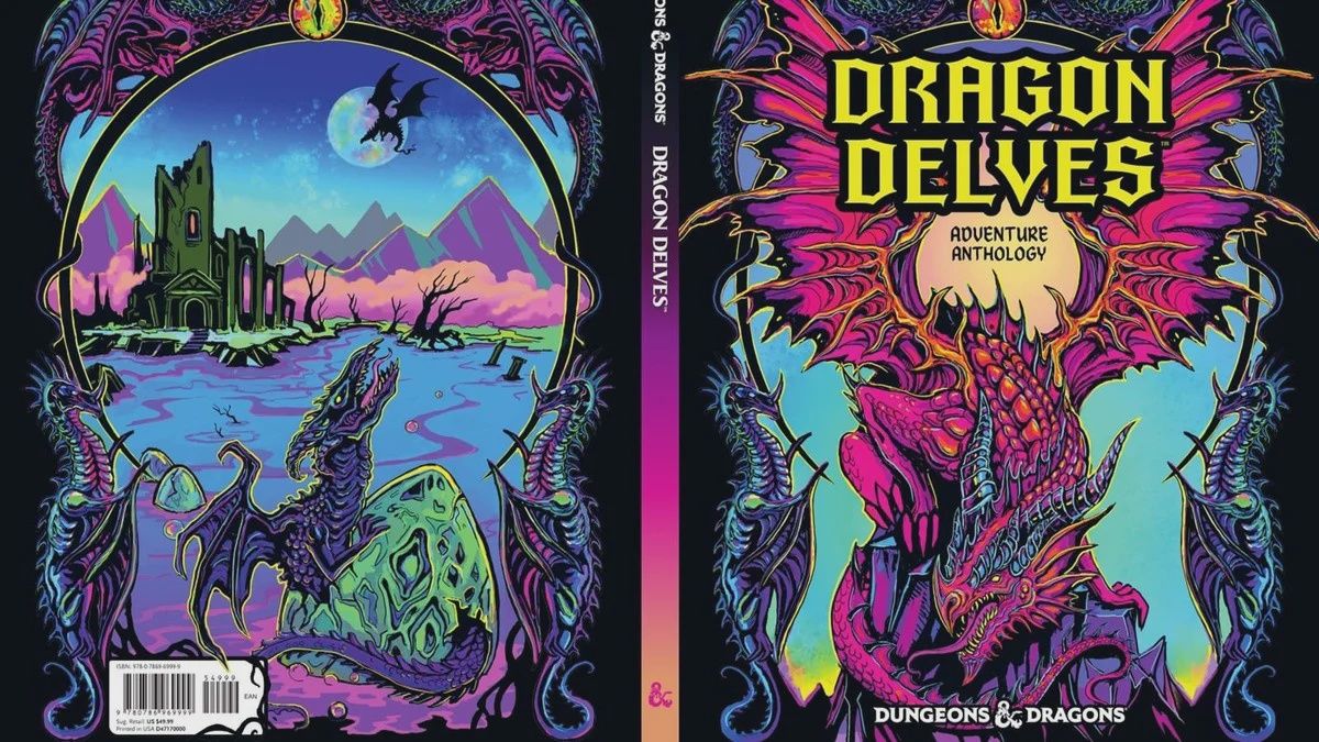 D&amp;D Dragon Delves Alt Cover