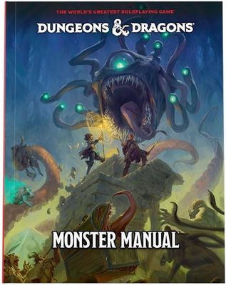 Dungeons &amp; Dragons RPG: Monster Manual Hard Cover (2024/5.5e)