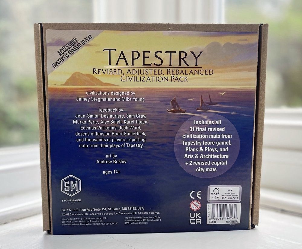Tapestry a Civilization Game