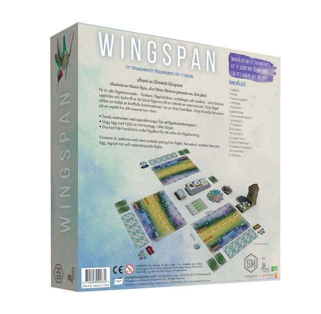 Wingspan 2nd ed