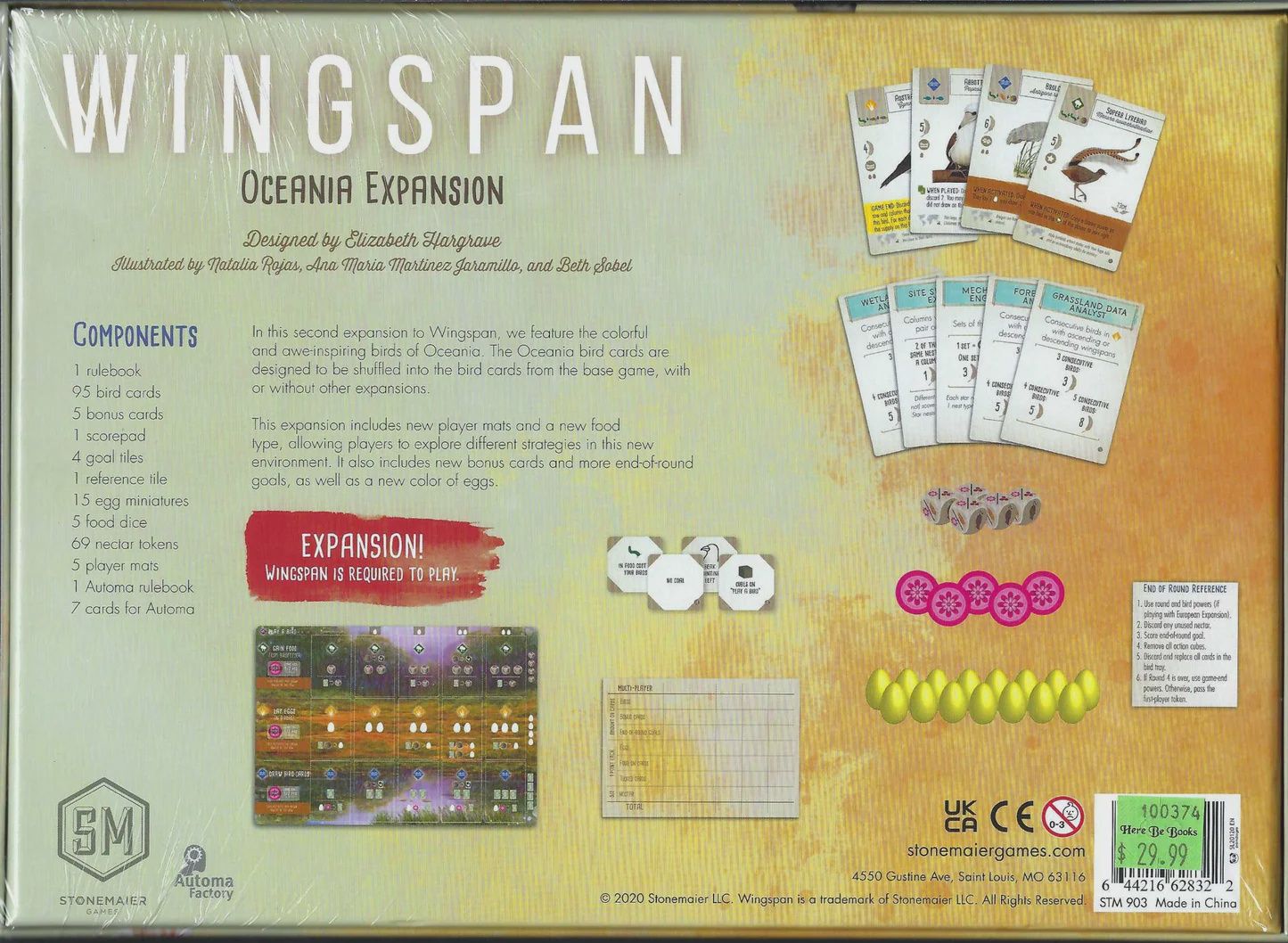 Wingspan: Oceania Expansion