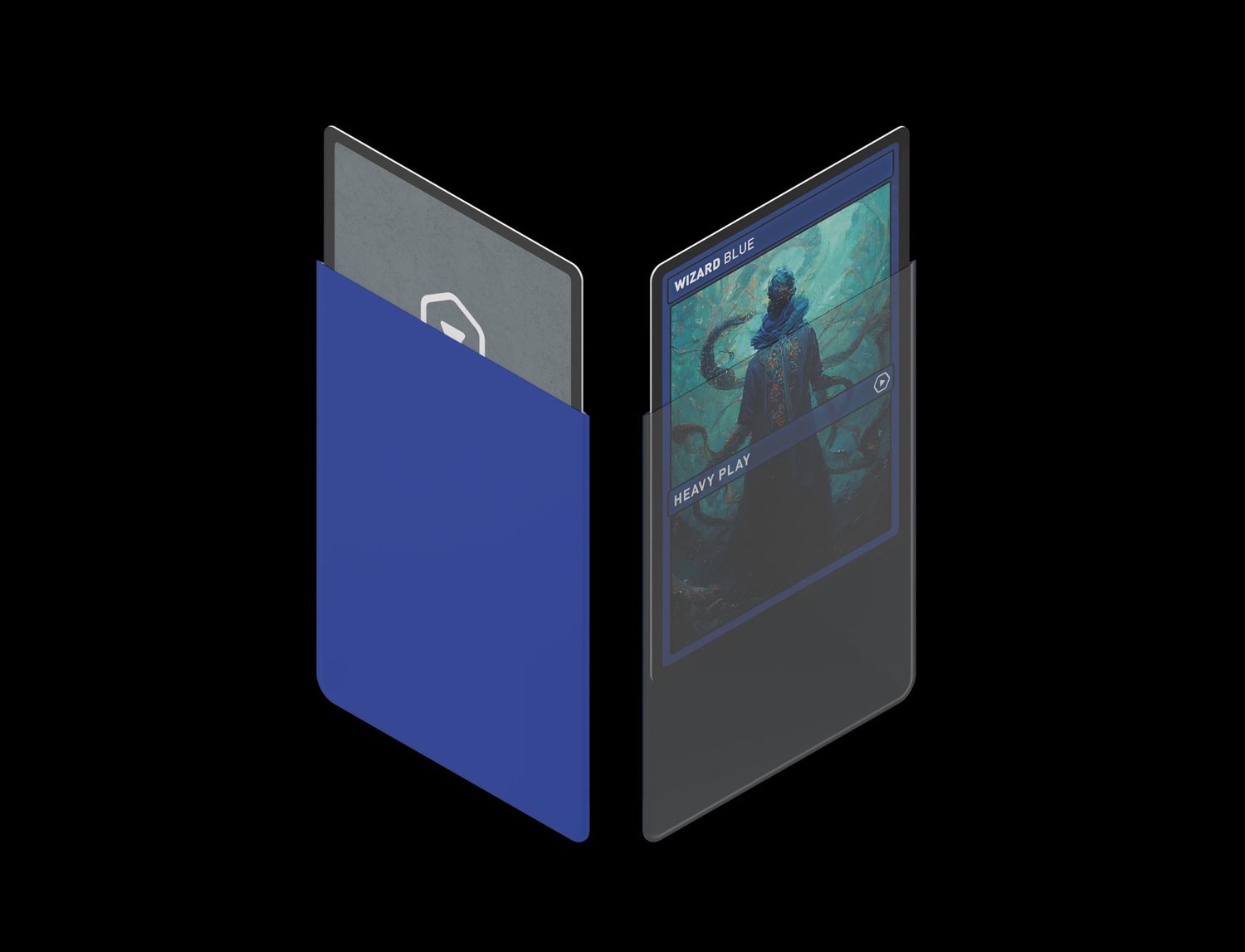 CURV Sleeves Standard: Wizard Blue