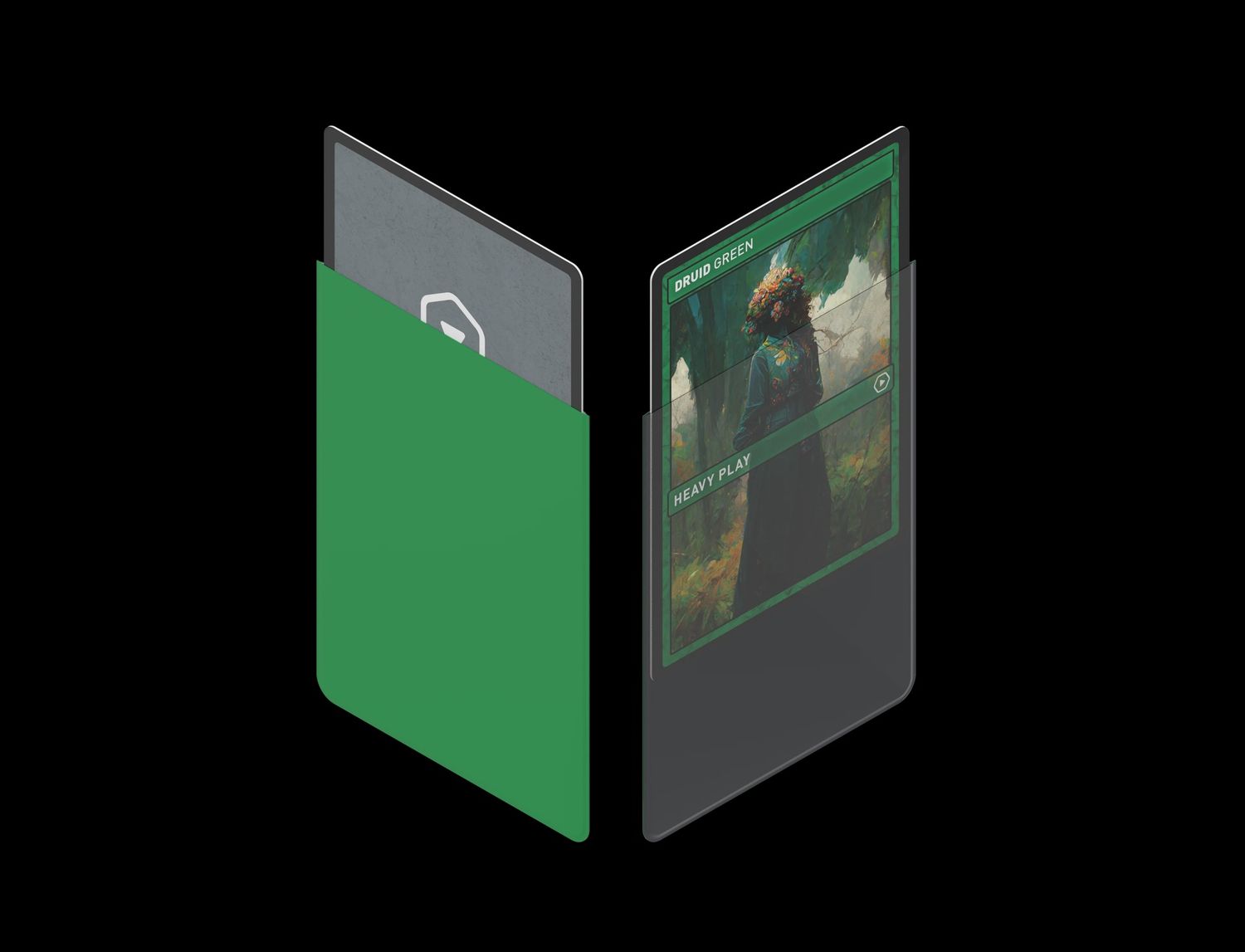 CURV Sleeves Standard: Druid Green