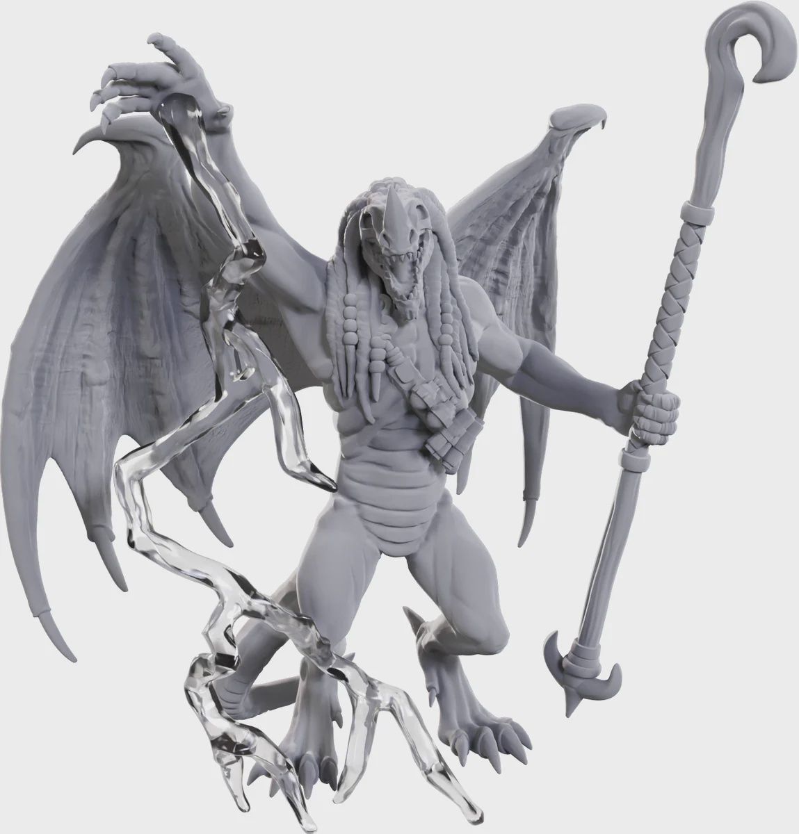 D&amp;D Nolzur's Marvelous Unpainted Miniatures - W24 Blue Abishai