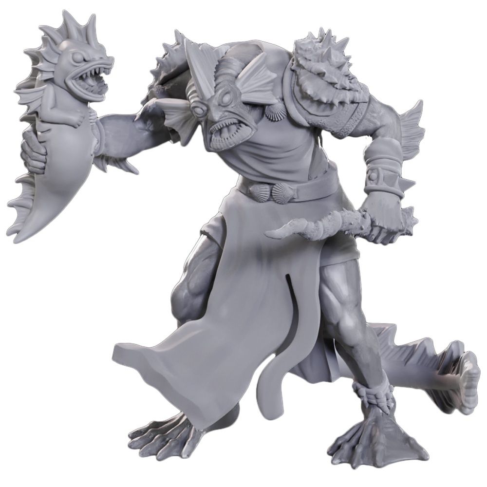 D&amp;D Nolzur's Marvelous Unpainted Miniatures - W24 Sahuagin Priestess