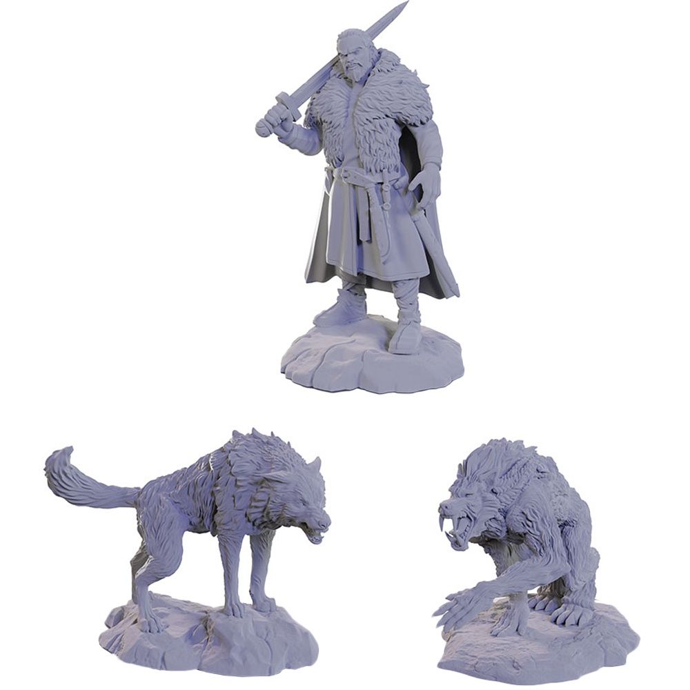 D&amp;D Nolzur's Marvelous Unpainted Miniatures: W22 Loup Garou