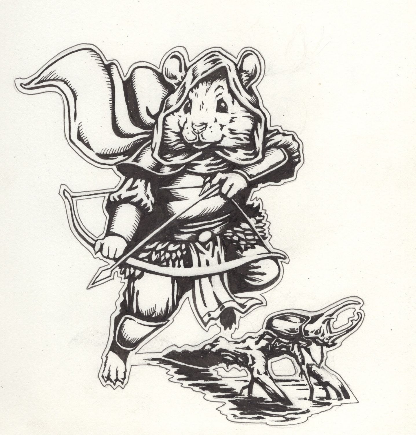 D&amp;D Nolzur's Marvelous Unpainted Miniatures: W23 Giant Space Hamster
