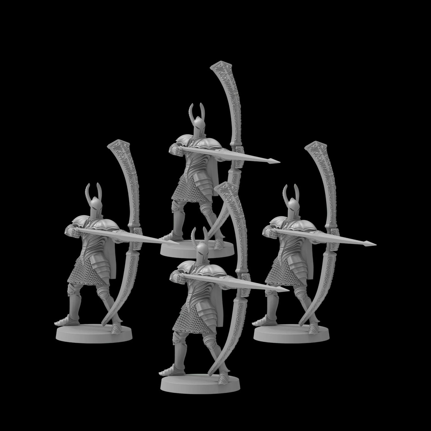 Dark Souls RPG: Silver Knight Greatbowman