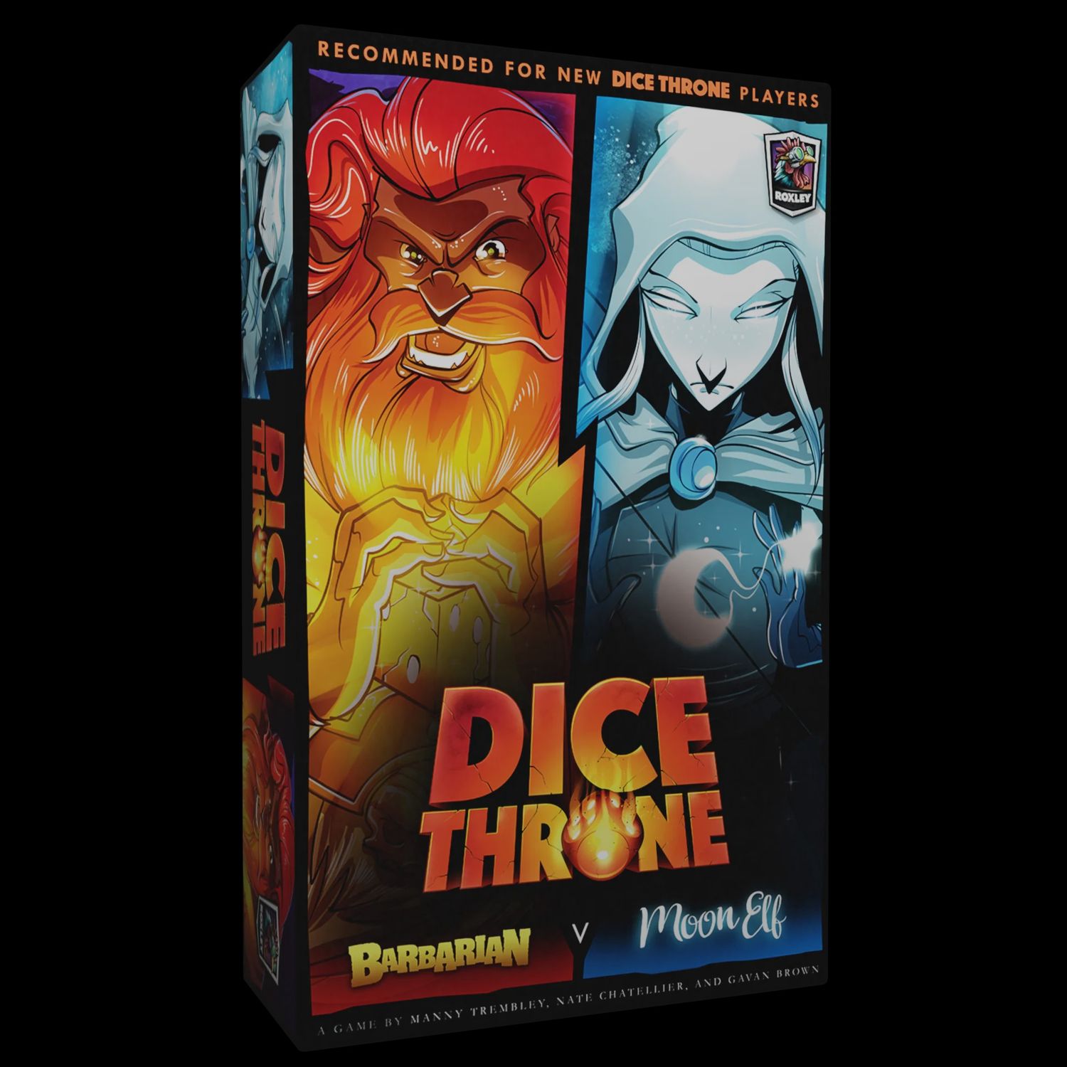 Dice Throne: Barbarian vs. Moon Elf
