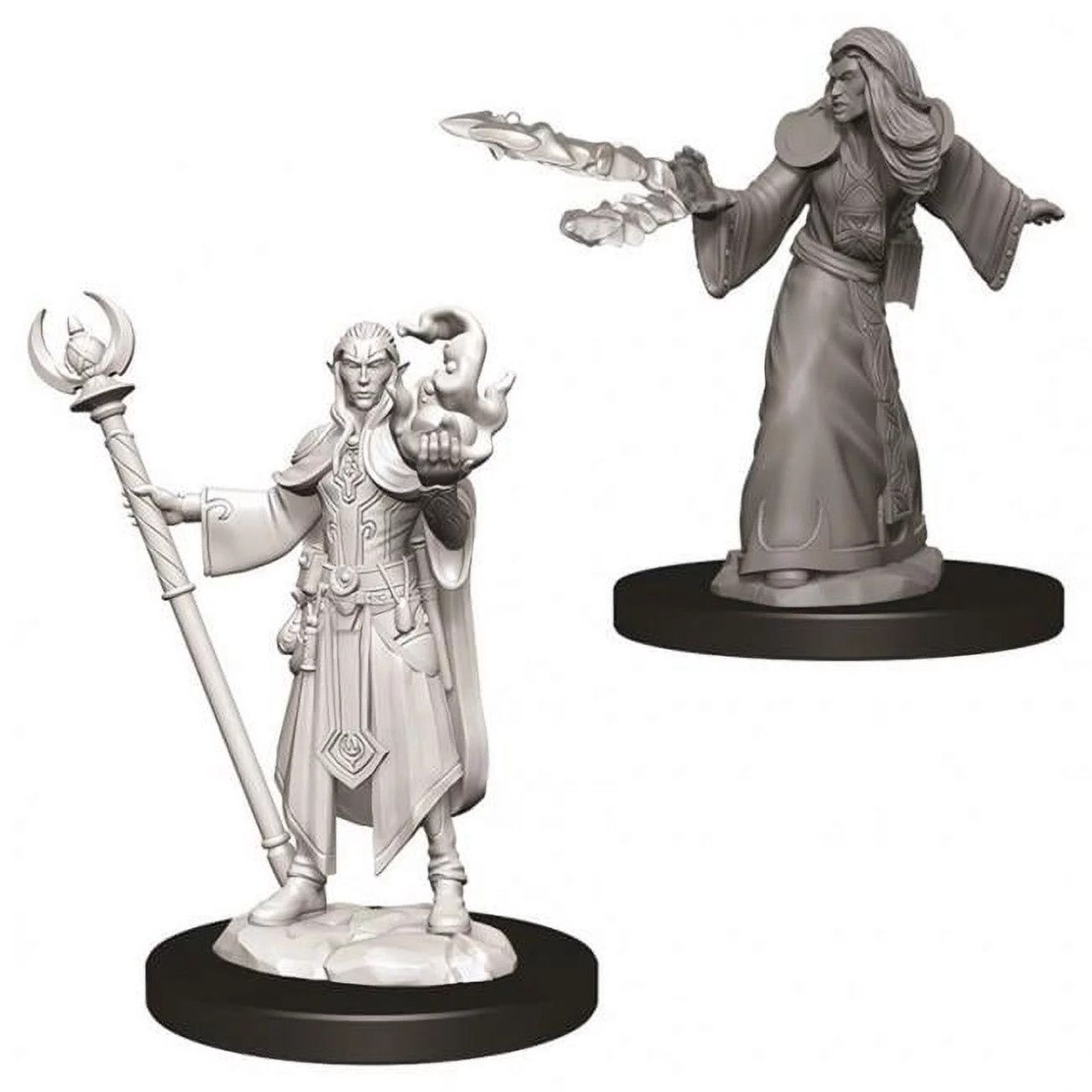 Dungeons &amp; Dragons: Nolzur's Marvelous Unpainted Miniatures - W09 Male Elf Wizard