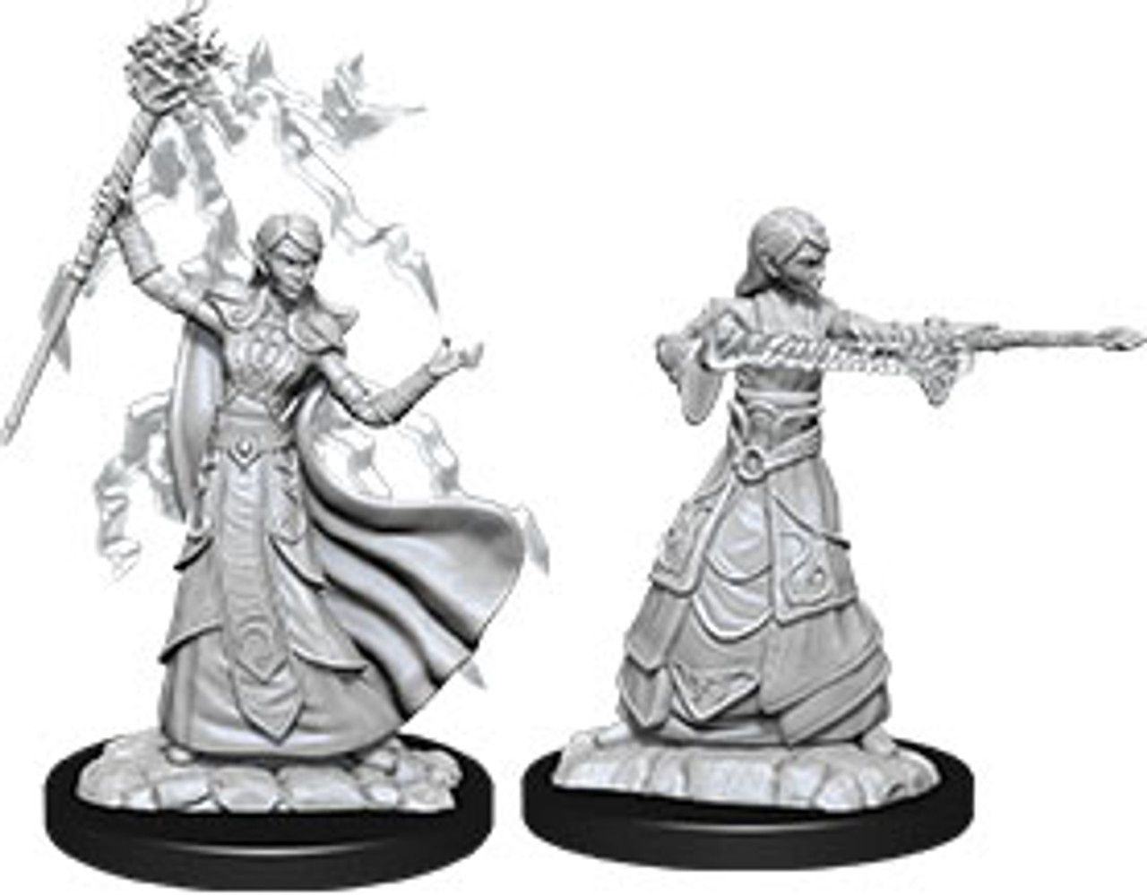 Dungeons &amp; Dragons: Nolzur's Marvelous Unpainted Miniatures - W12 Female Elf Wizard