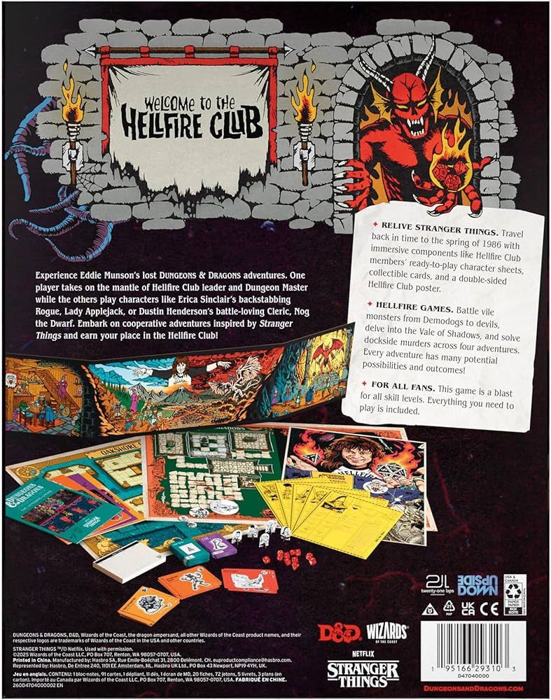 Dungeons &amp; Dragons: Welcome to the Hellfire Club