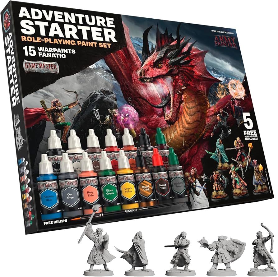 Gamemaster: Adventure Starter Role-Playing Paint Set
