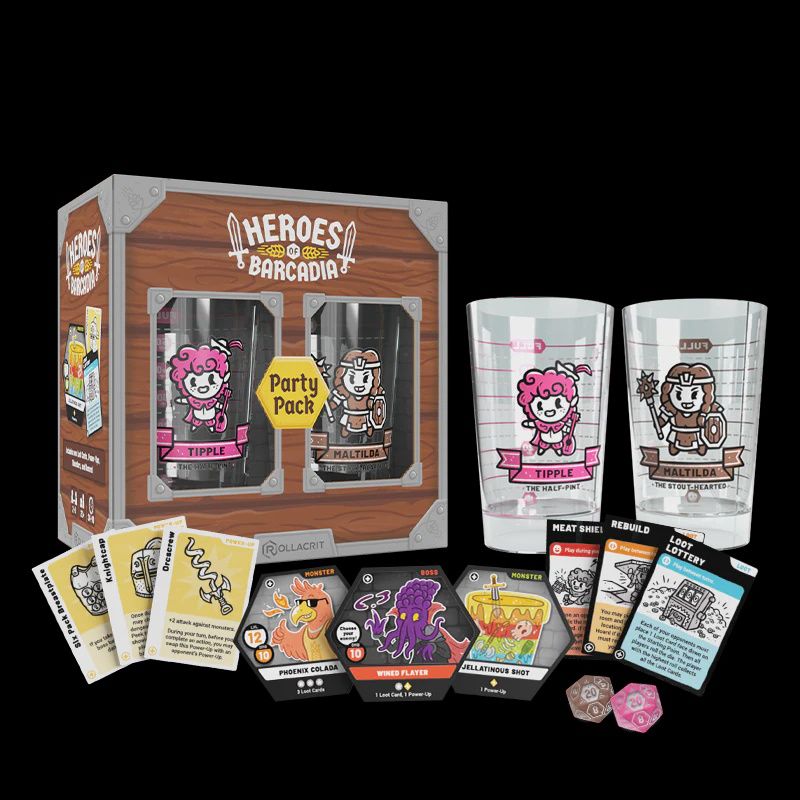 Heroes of Barcadia: Party Pack Expansion