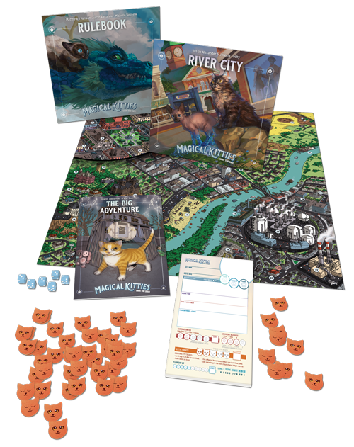 Magical Kitties Save the Day! RPG