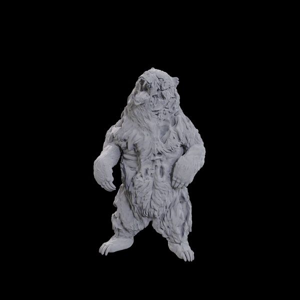 WizKids Deep Cuts: W24 Zombie Grizzly Bear