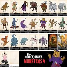 The Deck of Many (5E): Monsters 4