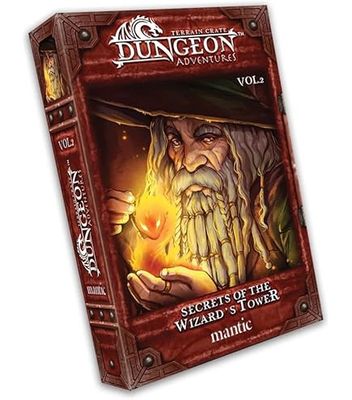 TerrainCrate: Dungeon Adventures Vol. 2 - Secrets of the Wizards Tower (Mantic Essentials)