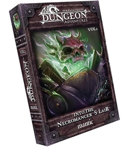 TerrainCrate: Dungeon Adventures Vol. 1 - Into the Necromancers Lair (Mantic Essentials)