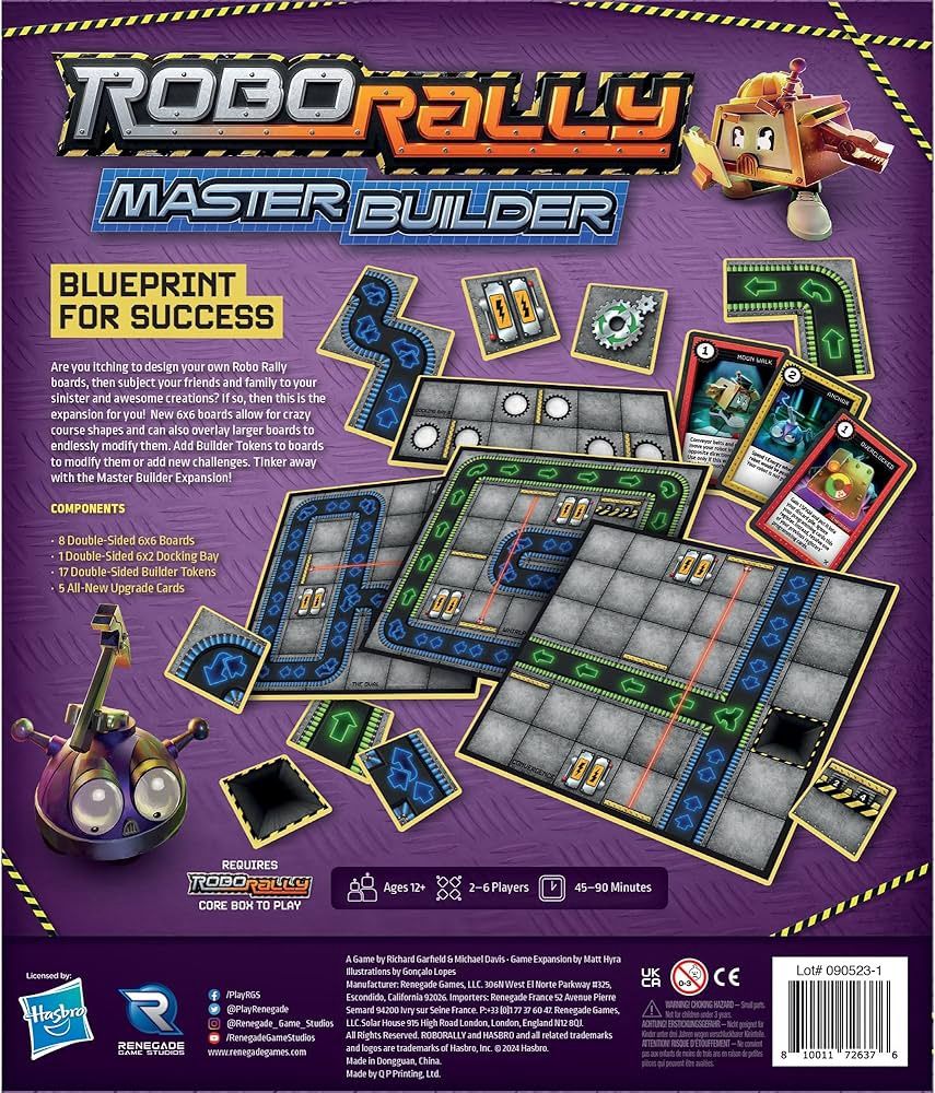 Robo Rally: Master Builder Expansion