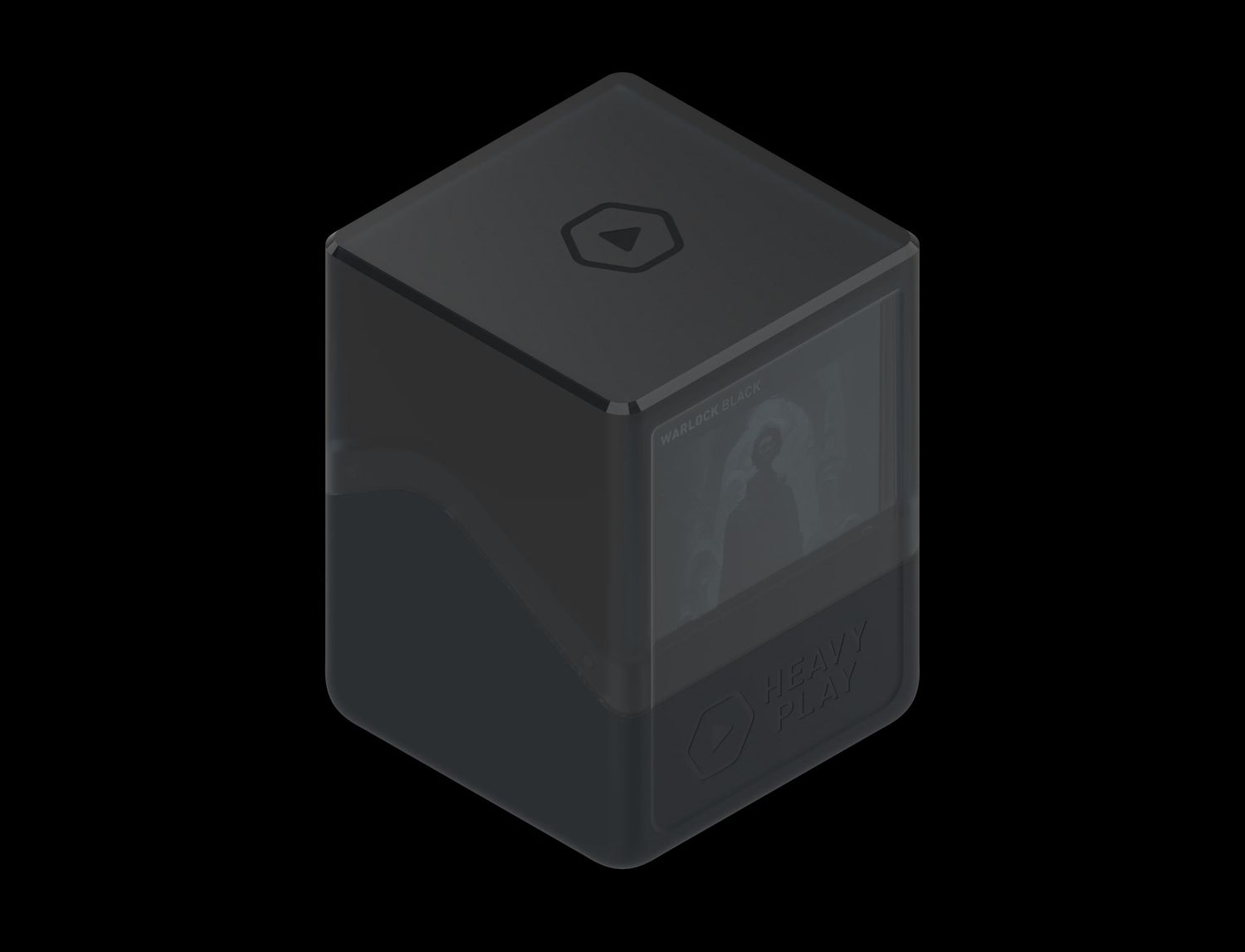 RFG Deckbox 100 DS: Warlock Black