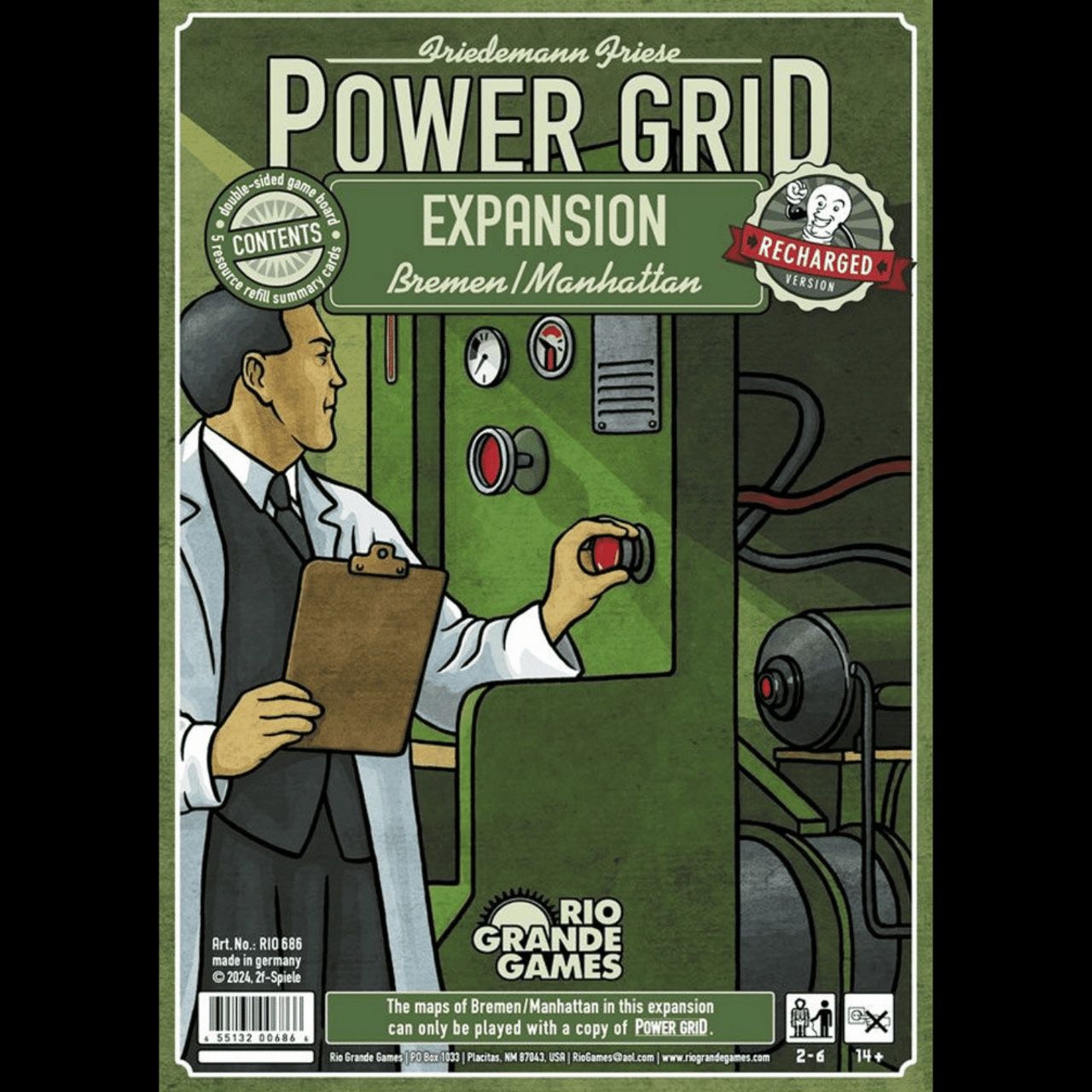 Power Grid: Bremen/Manhattan Expansion