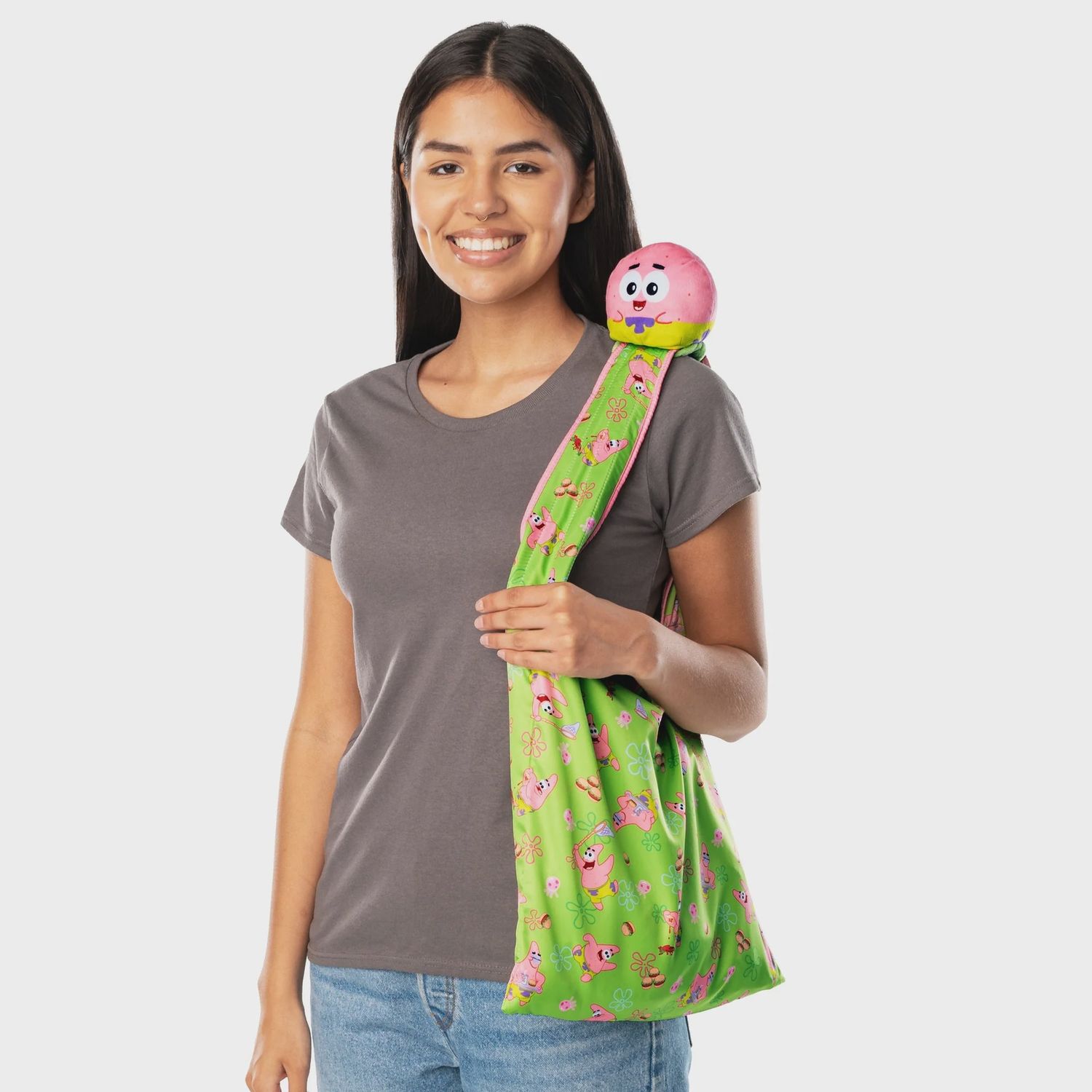 Plushie Tote Bag - Hungry Patrick