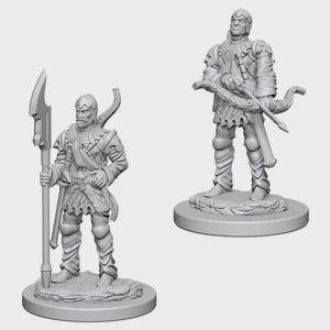 Pathfinder Deep Cuts Unpainted Miniatures: W04 Town Guards