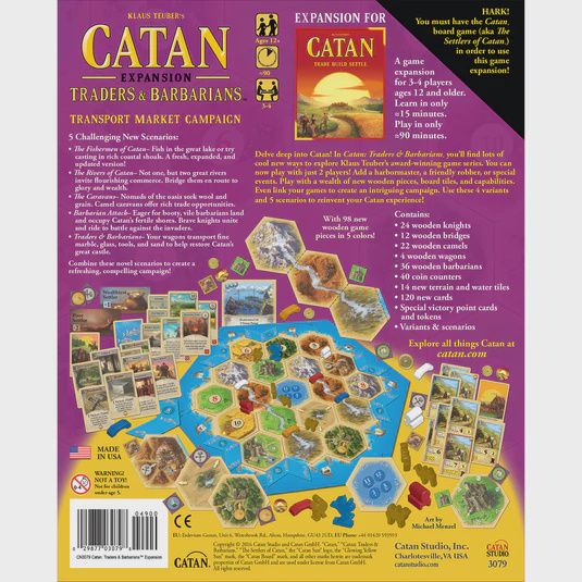 Catan - Traders and Barbarians