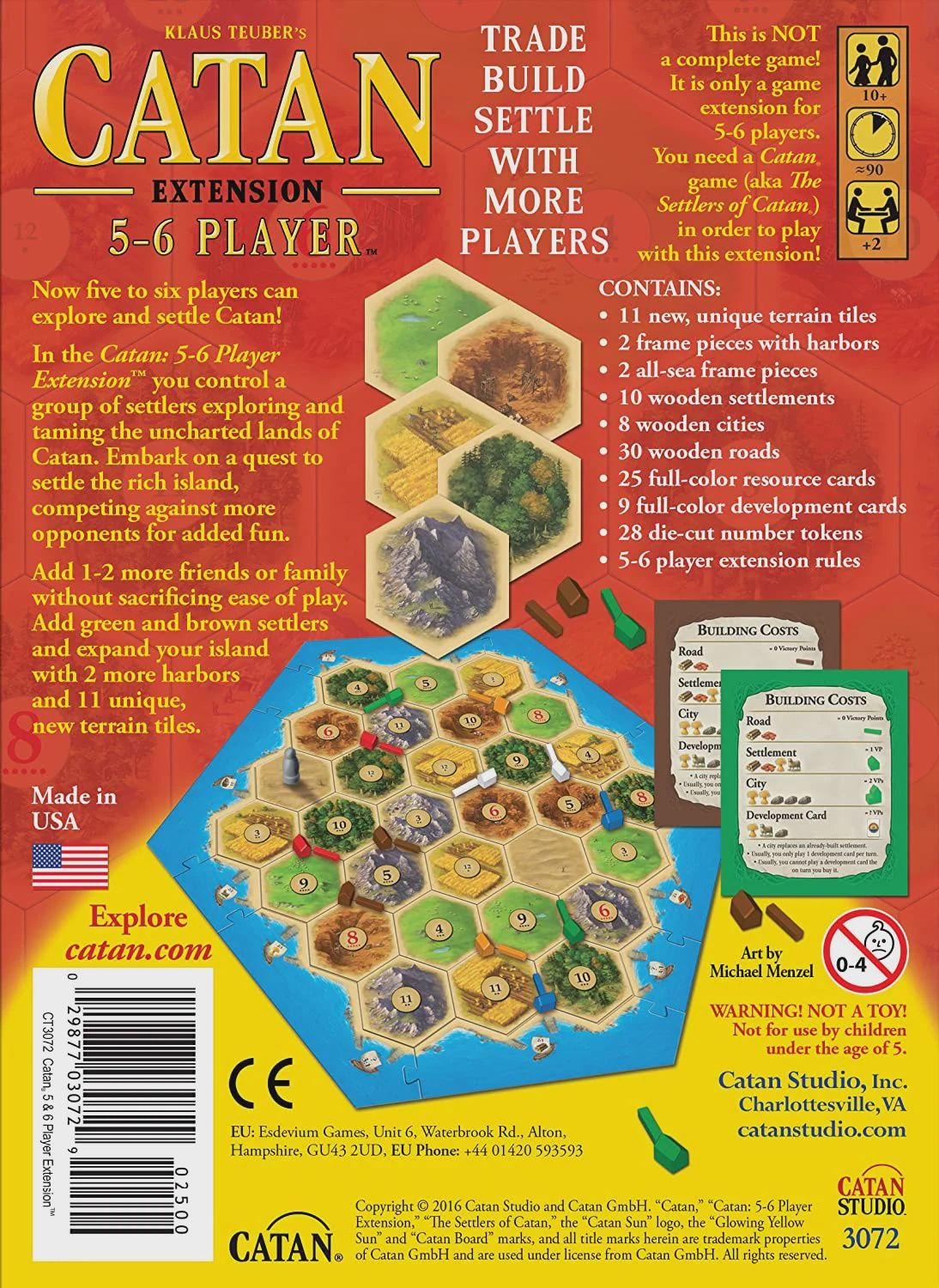 Catan 5-6 Player Expansion