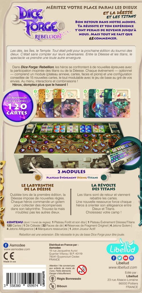 Dice Forge: Rebellion Expansion