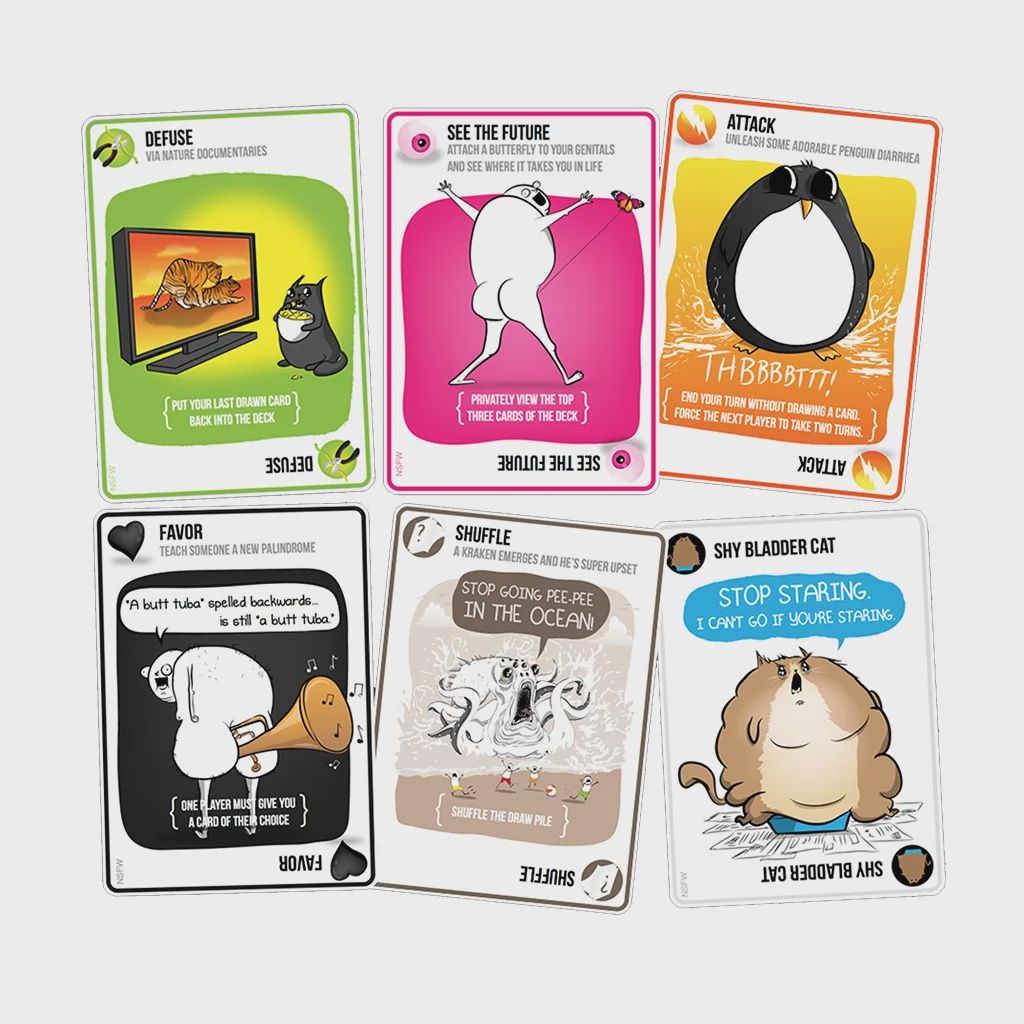 Exploding Kittens NSFW Edition