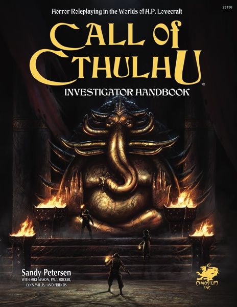 Call of Cthulhu: Investigator Handbook, 7th Edition