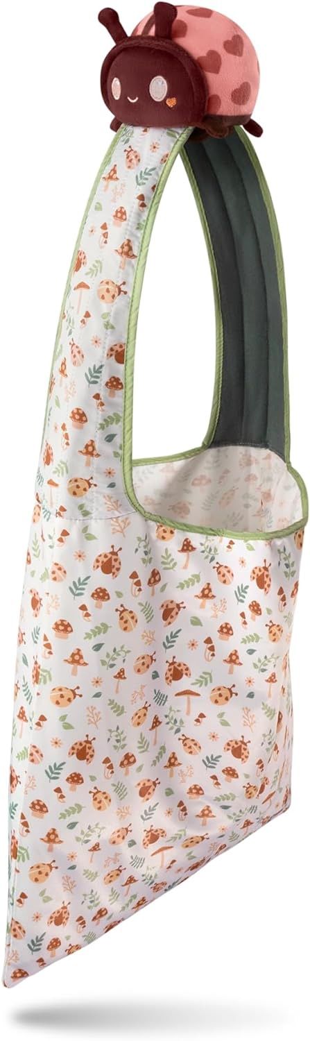 Plushiverse: Plushie Tote Bag - Ladybugs and Toadstools
