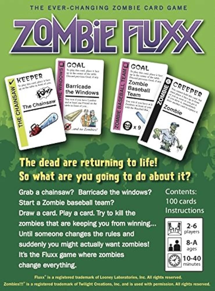 Zombie Fluxx: Deck