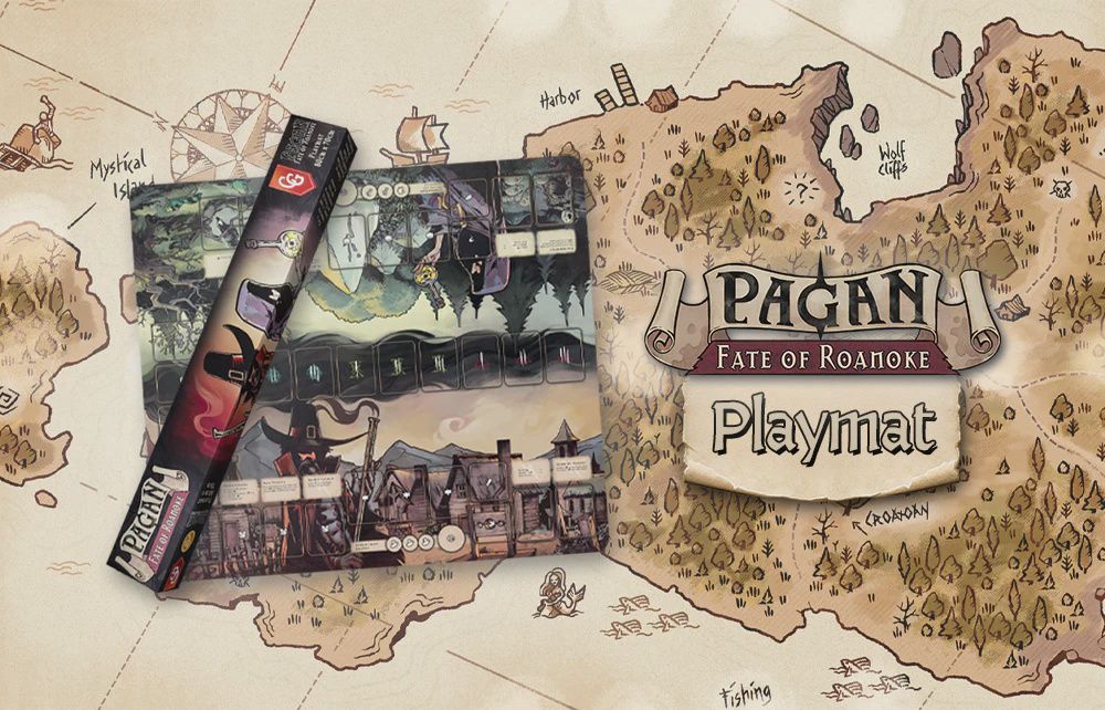 Pagan Fate of Roanoke: Playmat