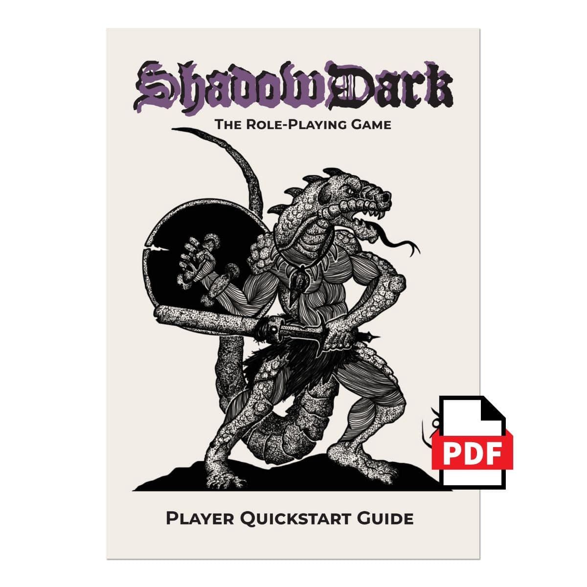 Shadowdark RPG Player Quickstart Zine
