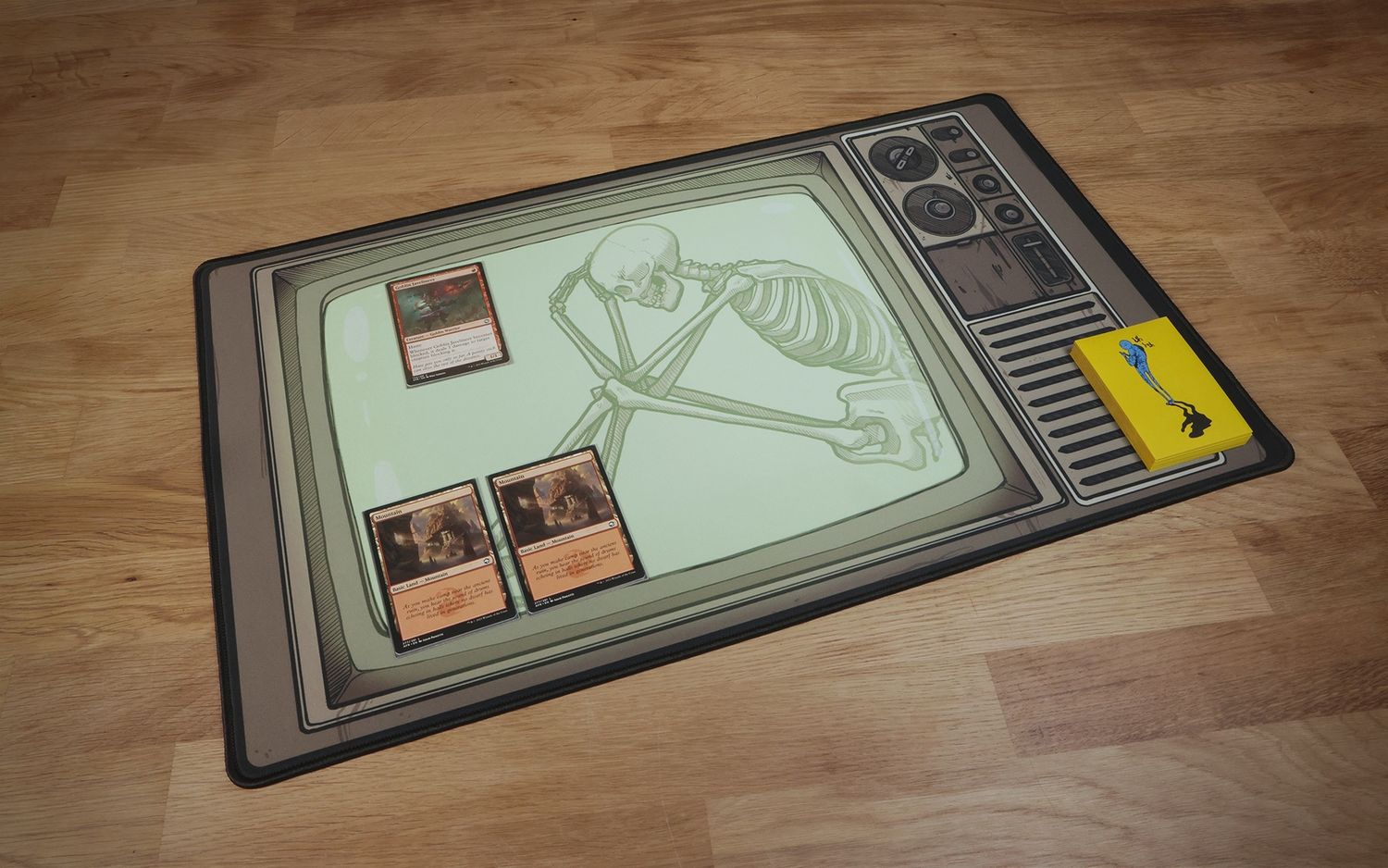 1985 Skelly Telly Playmat